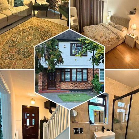 Charming And Cosy London Home, Garden, Parking & Family Fun Mitcham Exterior foto